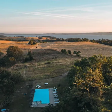 Panoramic Villa With Heated Pool Collina Blu Bolsena